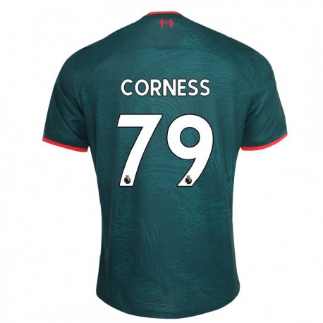Kandiny Lapset Dominic Corness #79 Tummanvihreä Kolmas Sarja 2022/23 Lyhythihainen Paita T-paita