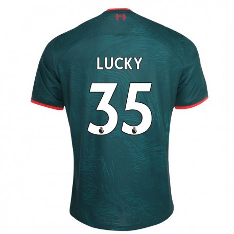 Kandiny Lapset Wellity Lucky #35 Tummanvihreä Kolmas Sarja 2022/23 Lyhythihainen Paita T-paita