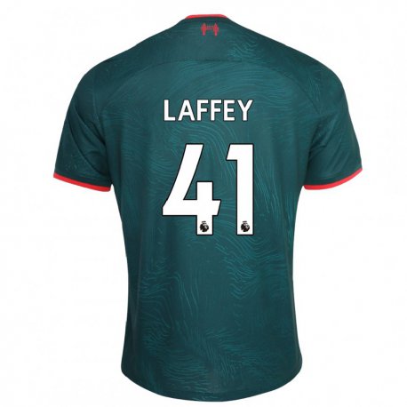Kandiny Lapset Michael Laffey #41 Tummanvihreä Kolmas Sarja 2022/23 Lyhythihainen Paita T-paita
