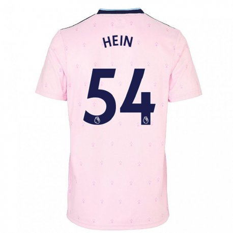 Kandiny Lapset Karl Hein #54 Vaaleanpunainen Laivasto Kolmas Sarja 2022/23 Lyhythihainen Paita T-paita