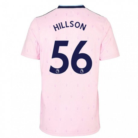 Kandiny Lapset James Hillson #56 Vaaleanpunainen Laivasto Kolmas Sarja 2022/23 Lyhythihainen Paita T-paita