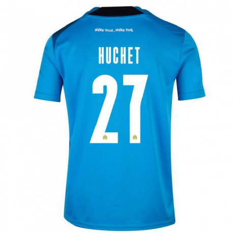 Kandiny Lapset Sarah Huchet #27 Tummansininen Valkoinen Kolmas Sarja 2022/23 Lyhythihainen Paita T-paita