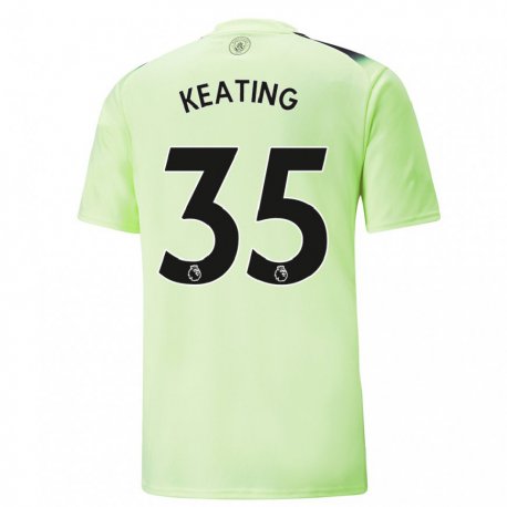Kandiny Lapset Khiara Keating #35 Vihreä Tummanharmaa Kolmas Sarja 2022/23 Lyhythihainen Paita T-paita