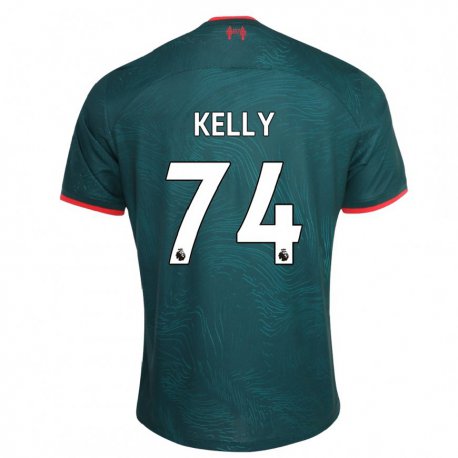 Kandiny Miesten Oscar Kelly #74 Tummanvihreä Kolmas Sarja 2022/23 Lyhythihainen Paita T-paita