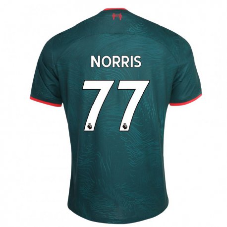 Kandiny Miesten James Norris #77 Tummanvihreä Kolmas Sarja 2022/23 Lyhythihainen Paita T-paita