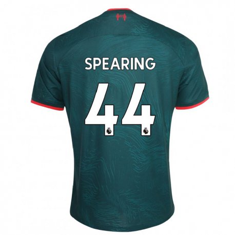 Kandiny Miesten Jay Spearing #44 Tummanvihreä Kolmas Sarja 2022/23 Lyhythihainen Paita T-paita