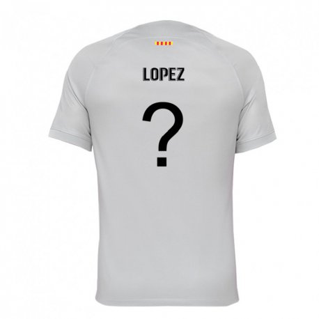 Kandiny Miesten Fermin Lopez #0 Harmaa Punainen Sininen Kolmas Sarja 2022/23 Lyhythihainen Paita T-paita
