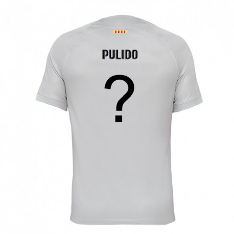 Kandiny Miesten Ricard Pulido #0 Harmaa Punainen Sininen Kolmas Sarja 2022/23 Lyhythihainen Paita T-paita