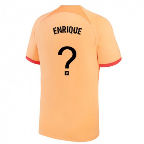 Kandiny Miesten Gustavo Enrique #0 Vaalean Oranssi Kolmas Sarja 2022/23 Lyhythihainen Paita T-paita