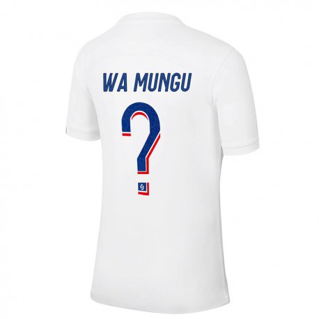 Kandiny Miesten Vimoj Muntu Wa Mungu #0 Valkoinen Sininen Kolmas Sarja 2022/23 Lyhythihainen Paita T-paita