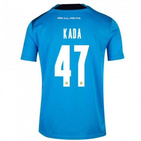 Kandiny Miesten Joakim Kada #47 Tummansininen Valkoinen Kolmas Sarja 2022/23 Lyhythihainen Paita T-paita
