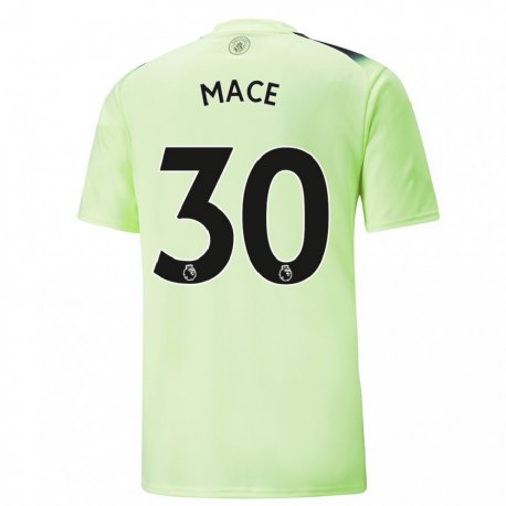 Kandiny Miesten Ruby Mace #30 Vihreä Tummanharmaa Kolmas Sarja 2022/23 Lyhythihainen Paita T-paita