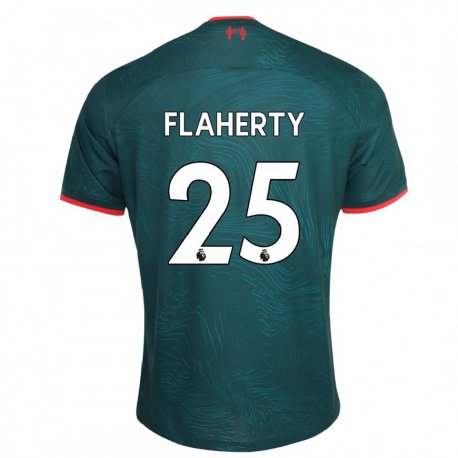 Kandiny Naisten Gilly Flaherty #25 Tummanvihreä Kolmas Sarja 2022/23 Lyhythihainen Paita T-paita