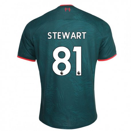 Kandiny Naisten Layton Stewart #81 Tummanvihreä Kolmas Sarja 2022/23 Lyhythihainen Paita T-paita