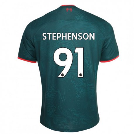 Kandiny Naisten Luca Stephenson #91 Tummanvihreä Kolmas Sarja 2022/23 Lyhythihainen Paita T-paita