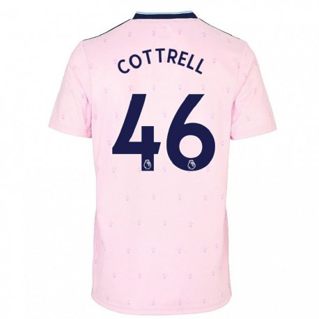 Kandiny Naisten Ben Cottrell #46 Vaaleanpunainen Laivasto Kolmas Sarja 2022/23 Lyhythihainen Paita T-paita
