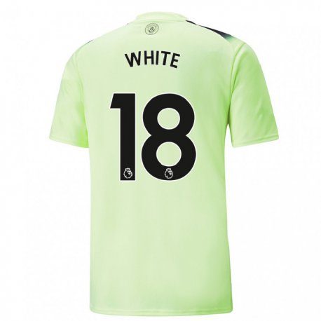 Kandiny Naisten Ellen White #18 Vihreä Tummanharmaa Kolmas Sarja 2022/23 Lyhythihainen Paita T-paita