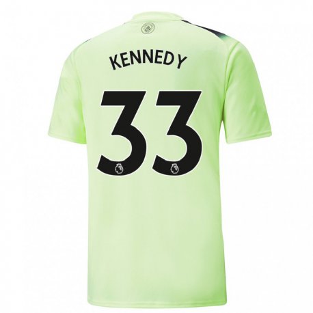 Kandiny Naisten Alanna Kennedy #33 Vihreä Tummanharmaa Kolmas Sarja 2022/23 Lyhythihainen Paita T-paita