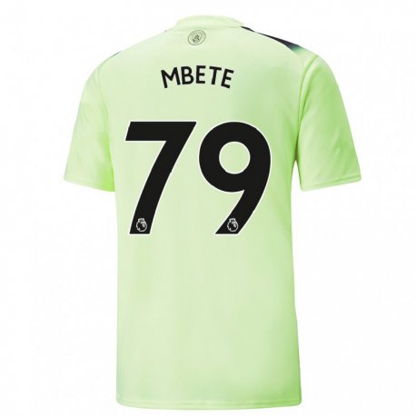 Kandiny Naisten Luke Mbete #79 Vihreä Tummanharmaa Kolmas Sarja 2022/23 Lyhythihainen Paita T-paita