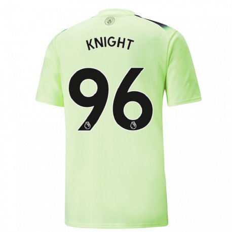 Kandiny Naisten Ben Knight #96 Vihreä Tummanharmaa Kolmas Sarja 2022/23 Lyhythihainen Paita T-paita