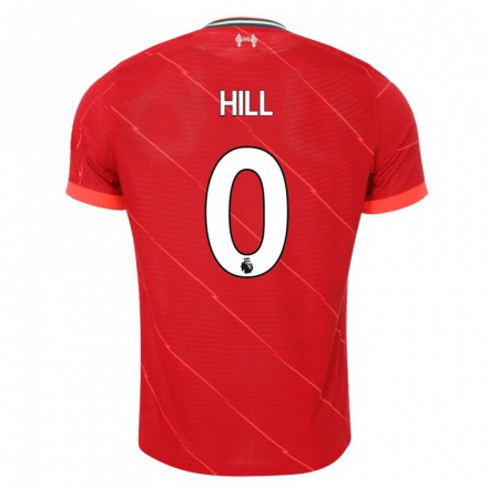 Naisten Jalkapallo Thomas Hill #0 Punainen Kotipaita 2021/22 Lyhythihainen Paita T-paita