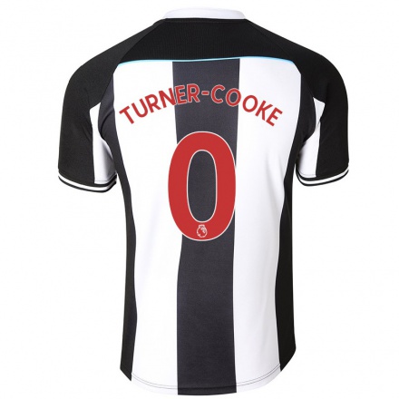 Naisten Jalkapallo Jay Turner-Cooke #0 Valkoinen Musta Kotipaita 2021/22 Lyhythihainen Paita T-paita