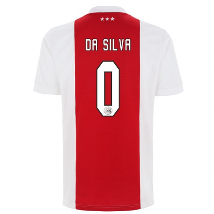 Naisten Jalkapallo Moiz da Silva #0 Punainen Valkoinen Kotipaita 2021/22 Lyhythihainen Paita T-paita