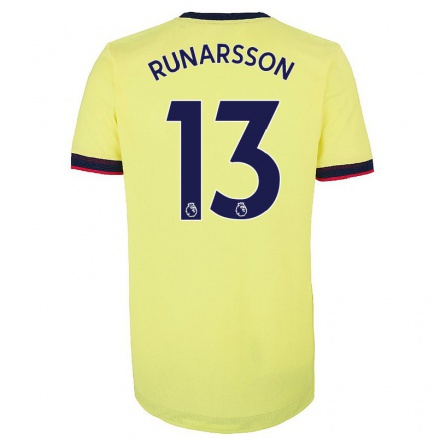 Naisten Jalkapallo Alex Runarsson #13 Punainen Valkoinen Kotipaita 2021/22 Lyhythihainen Paita T-paita