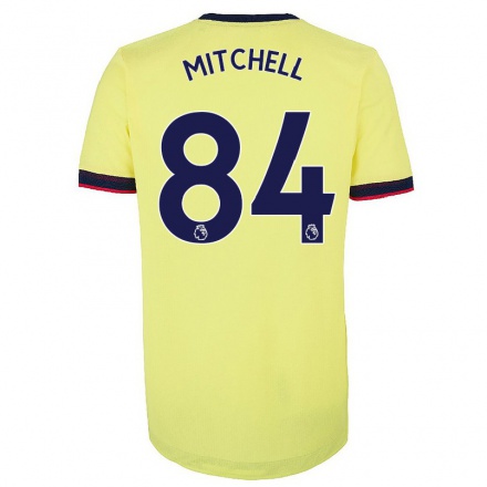 Naisten Jalkapallo Remy Mitchell #84 Punainen Valkoinen Kotipaita 2021/22 Lyhythihainen Paita T-paita