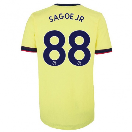 Naisten Jalkapallo Charles Sagoe Jr #88 Punainen Valkoinen Kotipaita 2021/22 Lyhythihainen Paita T-paita