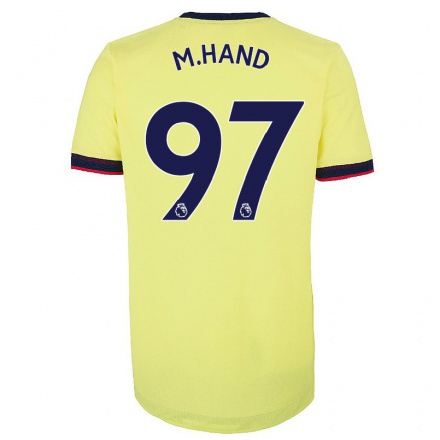 Naisten Jalkapallo Ismail Oulad M'Hand #97 Punainen Valkoinen Kotipaita 2021/22 Lyhythihainen Paita T-paita