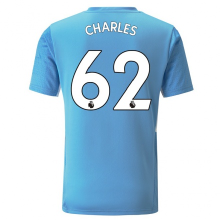 Naisten Jalkapallo Shea Charles #62 Sininen Kotipaita 2021/22 Lyhythihainen Paita T-paita