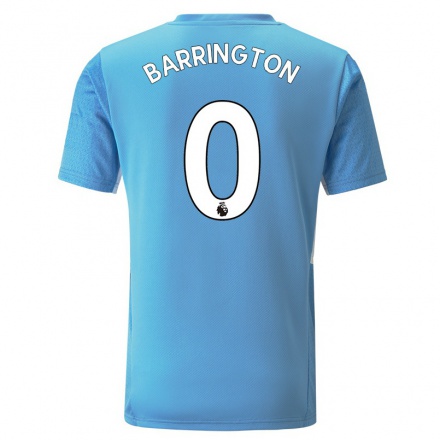 Naisten Jalkapallo Luca Barrington #0 Sininen Kotipaita 2021/22 Lyhythihainen Paita T-paita