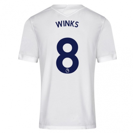 Naisten Jalkapallo Harry Winks #8 Valkoinen Kotipaita 2021/22 Lyhythihainen Paita T-paita