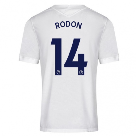 Naisten Jalkapallo Joe Rodon #14 Valkoinen Kotipaita 2021/22 Lyhythihainen Paita T-paita