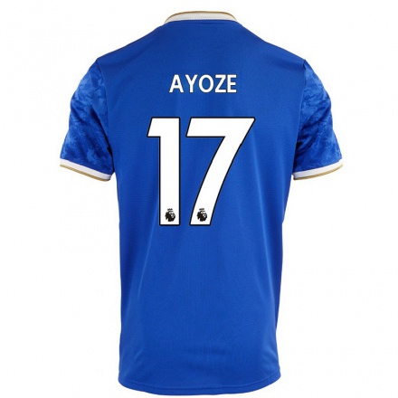 Naisten Jalkapallo Ayoze Perez #17 Kuninkaallisen Sininen Kotipaita 2021/22 Lyhythihainen Paita T-paita