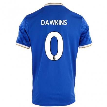 Naisten Jalkapallo Kartell Dawkins #0 Kuninkaallisen Sininen Kotipaita 2021/22 Lyhythihainen Paita T-paita
