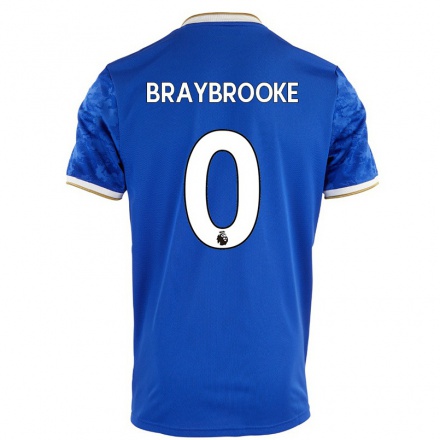 Naisten Jalkapallo Sammy Braybrooke #0 Kuninkaallisen Sininen Kotipaita 2021/22 Lyhythihainen Paita T-paita