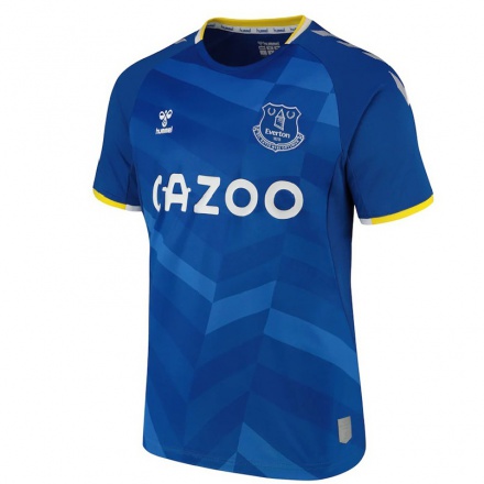 Naisten Jalkapallo Mason Holgate #4 Kuninkaallisen Sininen Kotipaita 2021/22 Lyhythihainen Paita T-paita