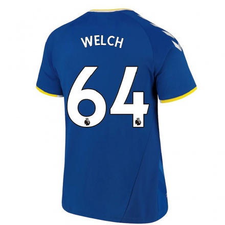 Naisten Jalkapallo Reece Welch #64 Kuninkaallisen Sininen Kotipaita 2021/22 Lyhythihainen Paita T-paita