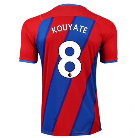 Naisten Jalkapallo Cheikhou Kouyate #8 Kuninkaallisen Sininen Kotipaita 2021/22 Lyhythihainen Paita T-paita