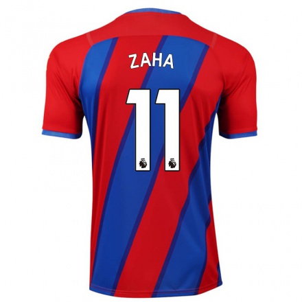 Naisten Jalkapallo Wilfried Zaha #11 Kuninkaallisen Sininen Kotipaita 2021/22 Lyhythihainen Paita T-paita