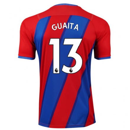 Naisten Jalkapallo Vicente Guaita #13 Kuninkaallisen Sininen Kotipaita 2021/22 Lyhythihainen Paita T-paita