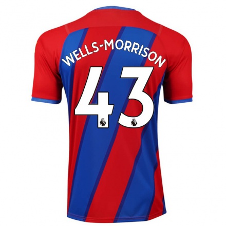 Naisten Jalkapallo Jack Wells-Morrison #43 Kuninkaallisen Sininen Kotipaita 2021/22 Lyhythihainen Paita T-paita