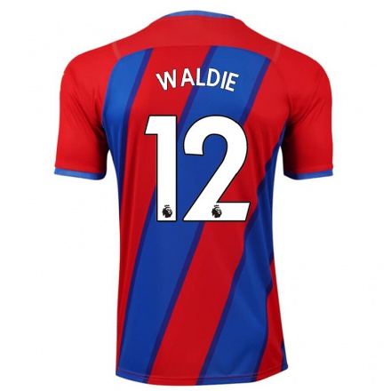 Naisten Jalkapallo Lizzie Waldie #12 Kuninkaallisen Sininen Kotipaita 2021/22 Lyhythihainen Paita T-paita