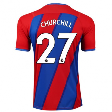 Naisten Jalkapallo Hannah Churchill #27 Kuninkaallisen Sininen Kotipaita 2021/22 Lyhythihainen Paita T-paita