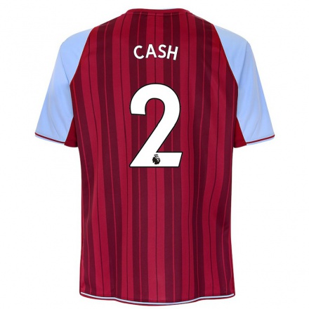 Naisten Jalkapallo Matty Cash #2 Kastanjanruskea Kotipaita 2021/22 Lyhythihainen Paita T-paita