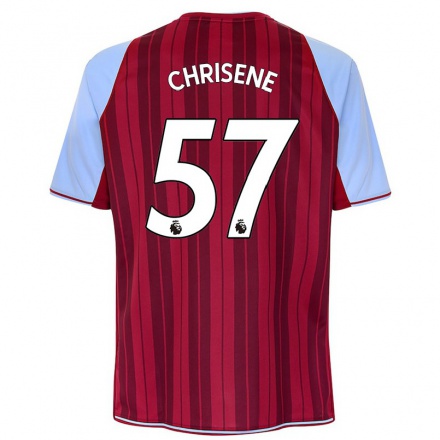 Naisten Jalkapallo Ben Chrisene #57 Kastanjanruskea Kotipaita 2021/22 Lyhythihainen Paita T-paita
