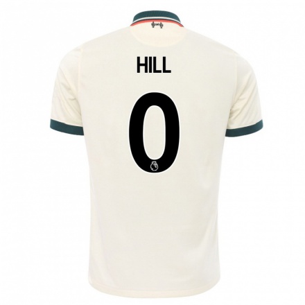 Naisten Jalkapallo Thomas Hill #0 Beige Vieraspaita 2021/22 Lyhythihainen Paita T-paita
