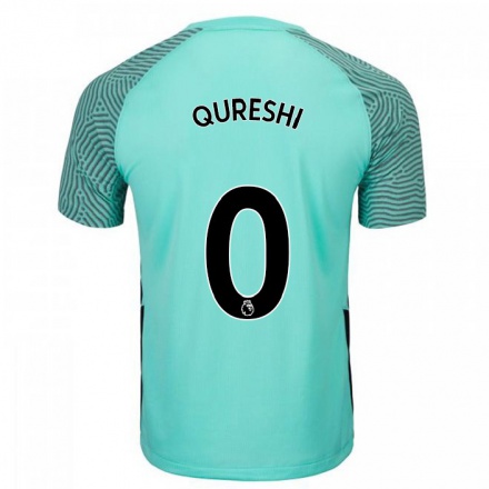 Naisten Jalkapallo Jaami Qureshi #0 Tumma Taivaansininen Vieraspaita 2021/22 Lyhythihainen Paita T-paita